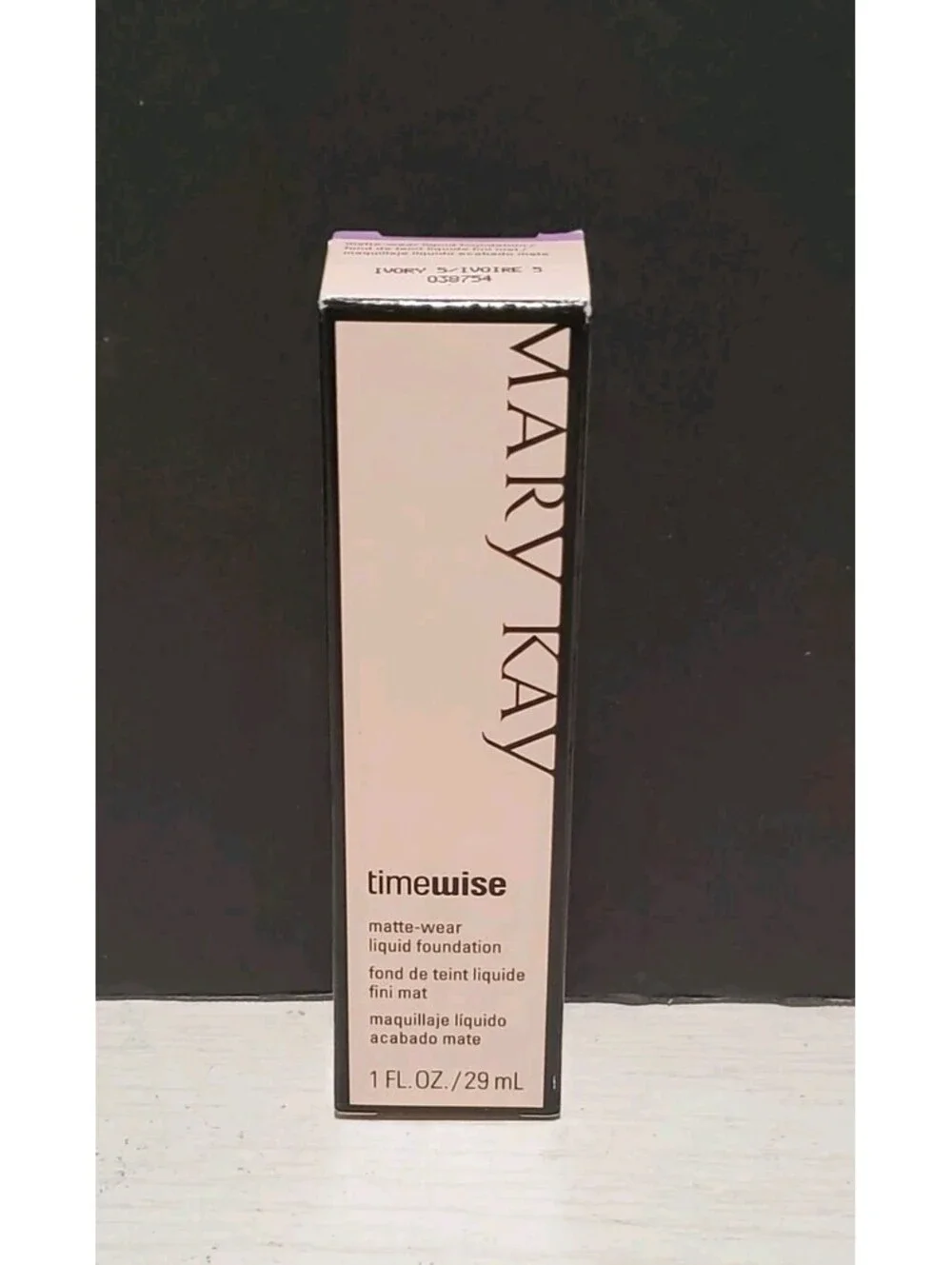 Mary Kay Timewise (038754) Matte-wear Ivory 5 Liquid Foundation Discontinued